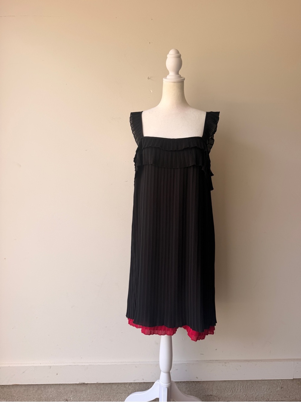 Juicy Couture Black Dress with Pink Trim